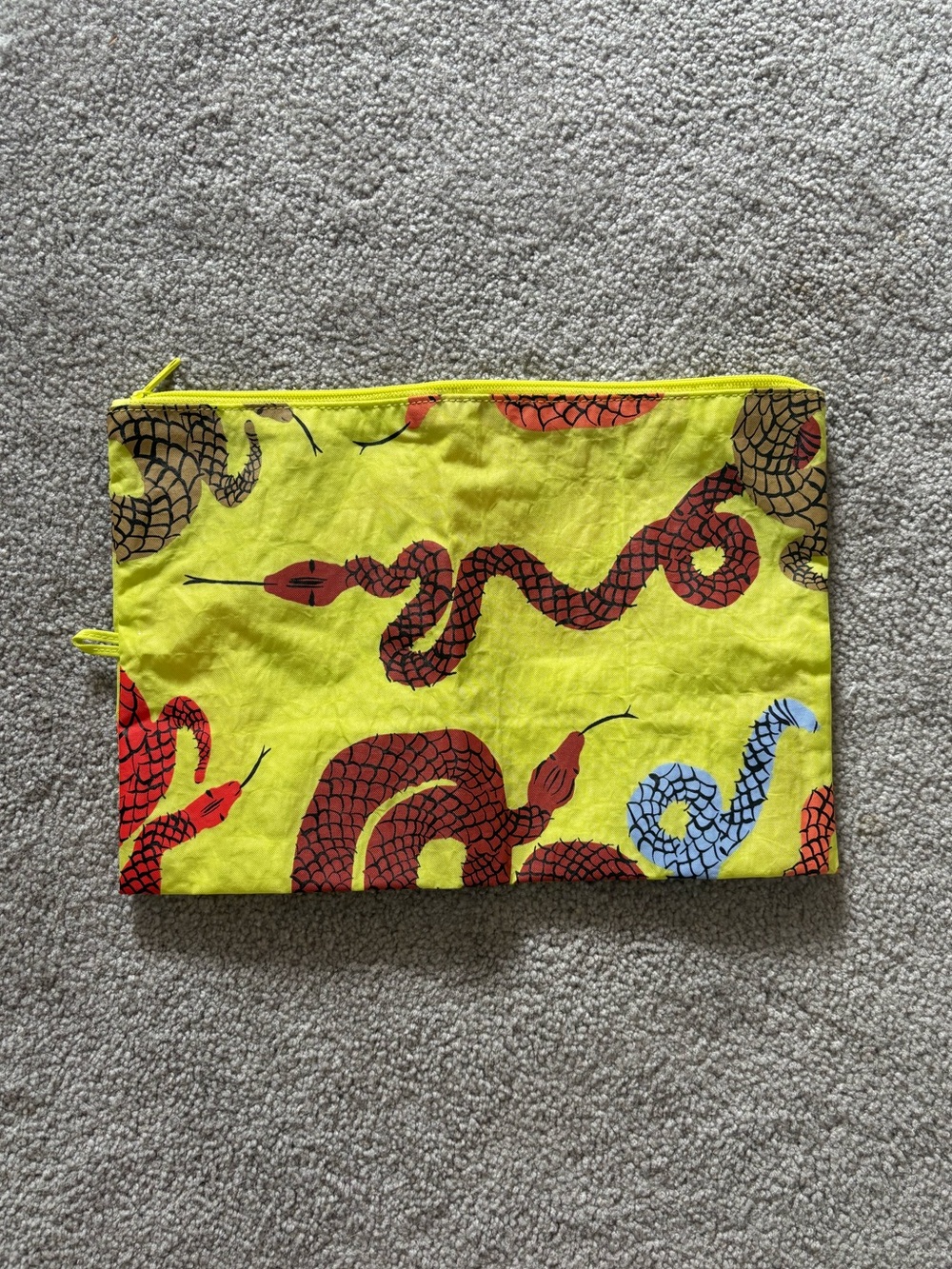 BAGGU large snake pouch (from go pouch set)
